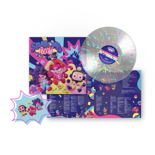 Starbomb Boom: Rise of Lyrics - Signed Vinyl - *PRE-ORDER*