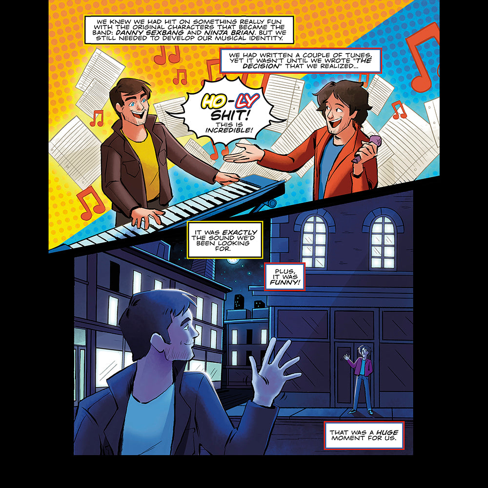 Vinyl Lover's Bundle: Becoming Ninja Sex Party: The Graphic Novel, Part II + Vinyl 7"