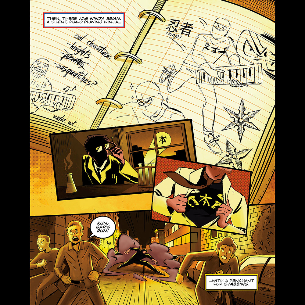 Vinyl Lover's Bundle: Becoming Ninja Sex Party: The Graphic Novel, Part II + Vinyl 7"