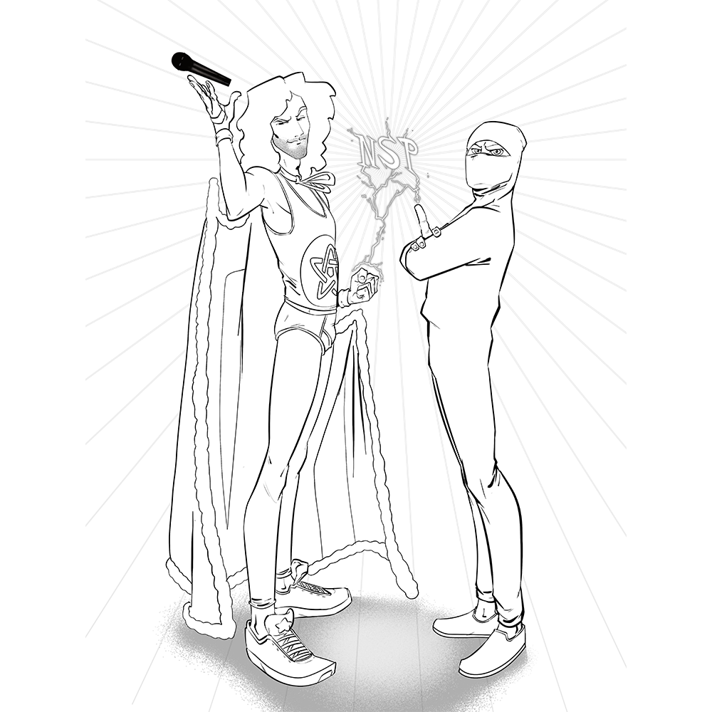 Ninja Sex Party Coloring Book