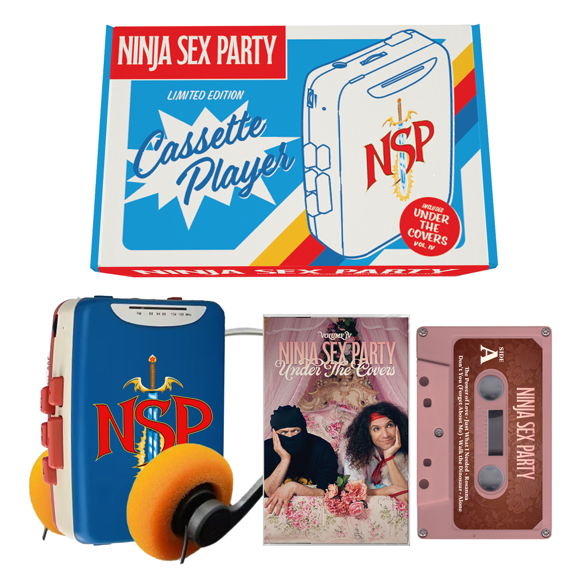 Under The Covers, Vol IV - Cassette & Player