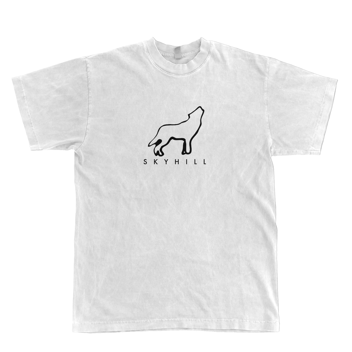Wolf Tee - White
