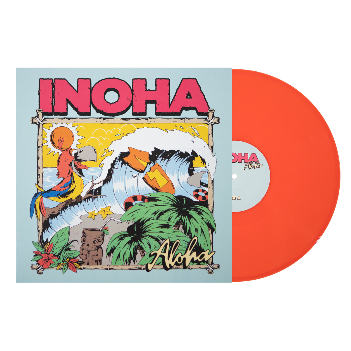 ALOHA INOHA Vinyl - ORANGE