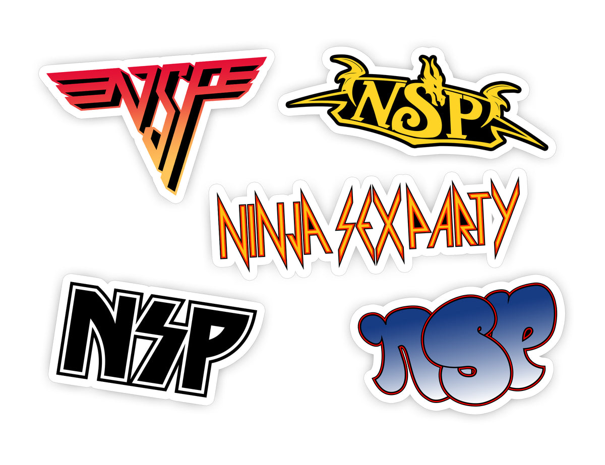 Pre Order: Classic Logos Sticker Pack