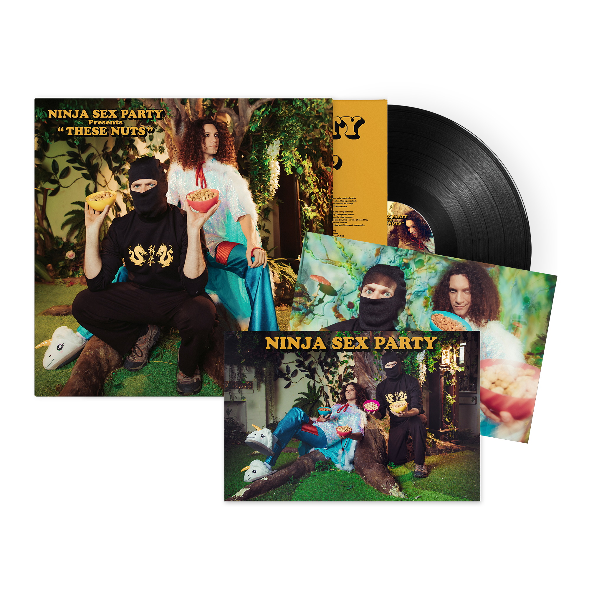 THESE NUTS - BLACK VINYL - SIGNED PRE ORDER