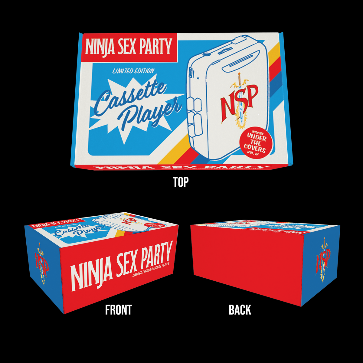 Under The Covers, Vol IV - Cassette & Player