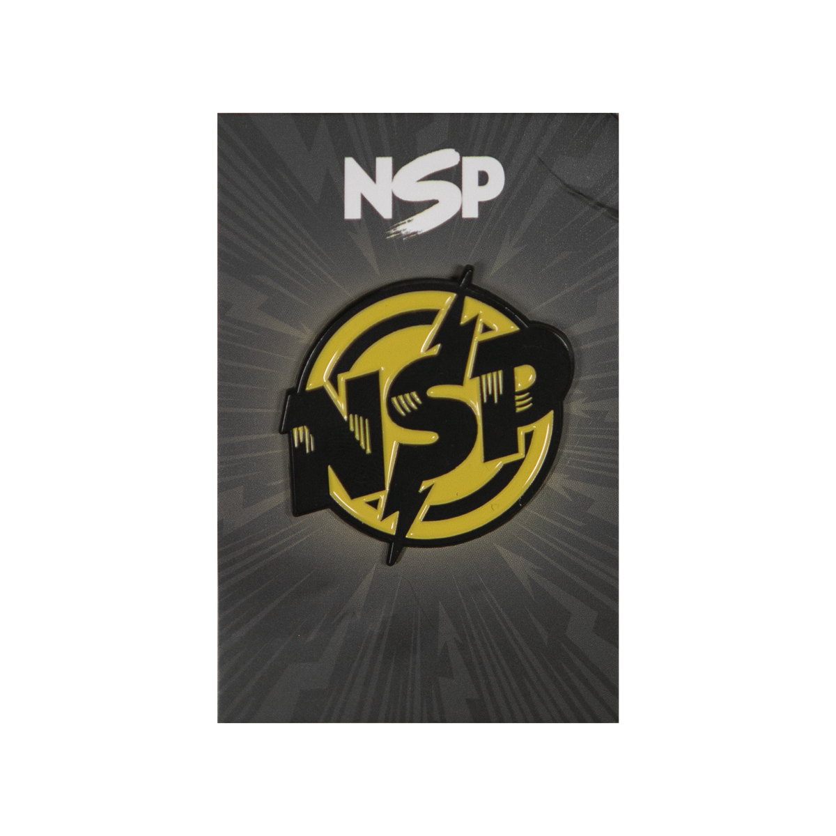 NSP Bolt Enamel Pin