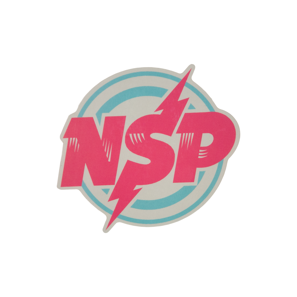 NSP Bolt Die Cut Sticker
