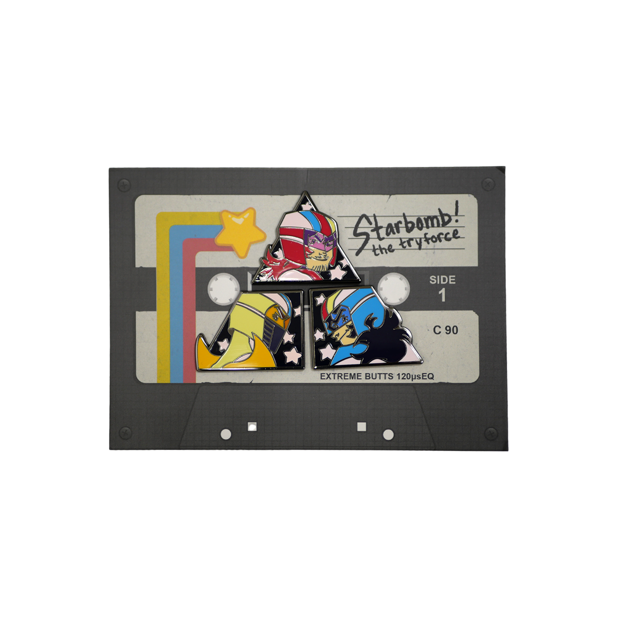 The Tryforce Head Pin Set