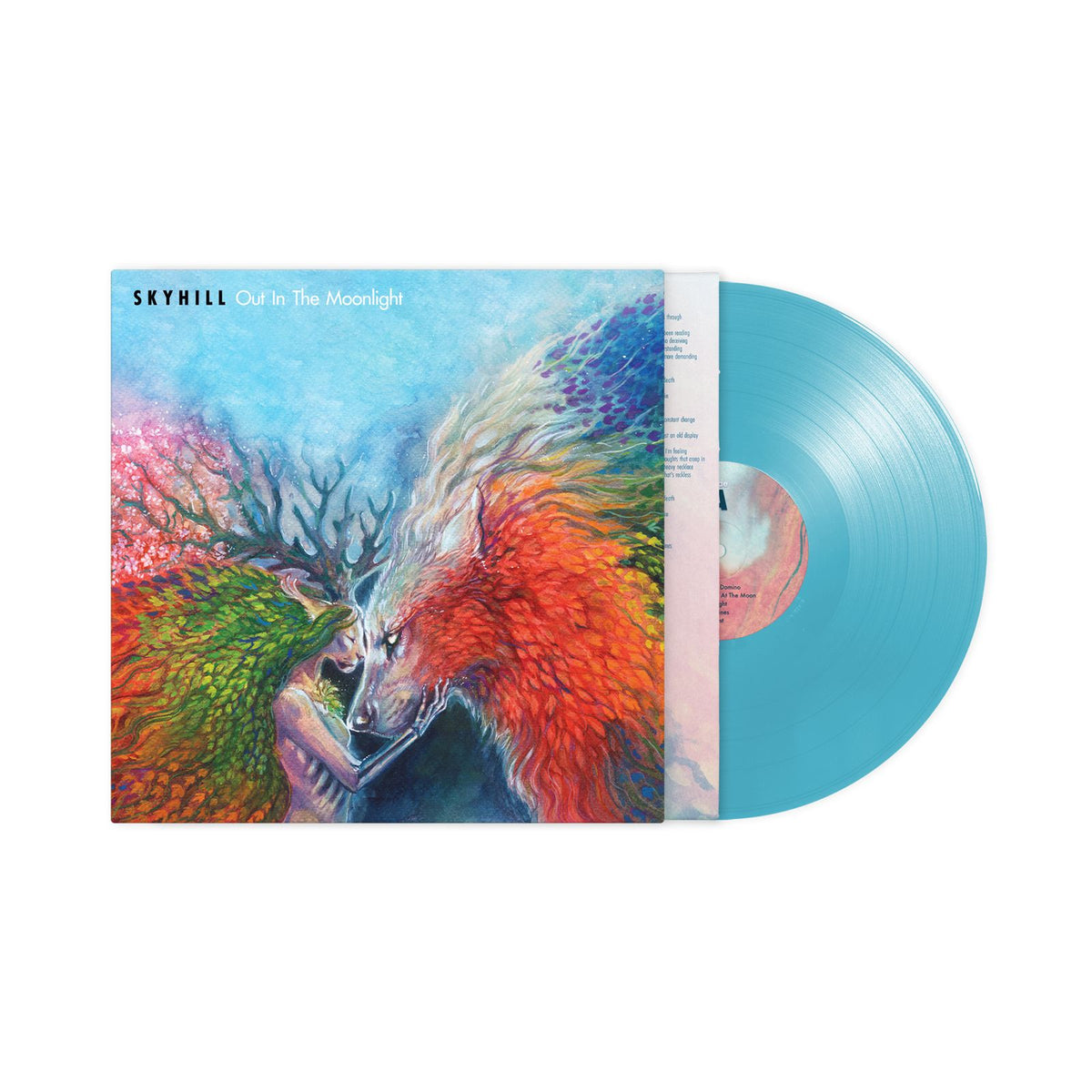 Out in the Moonlight - Signed Light Blue Vinyl LP