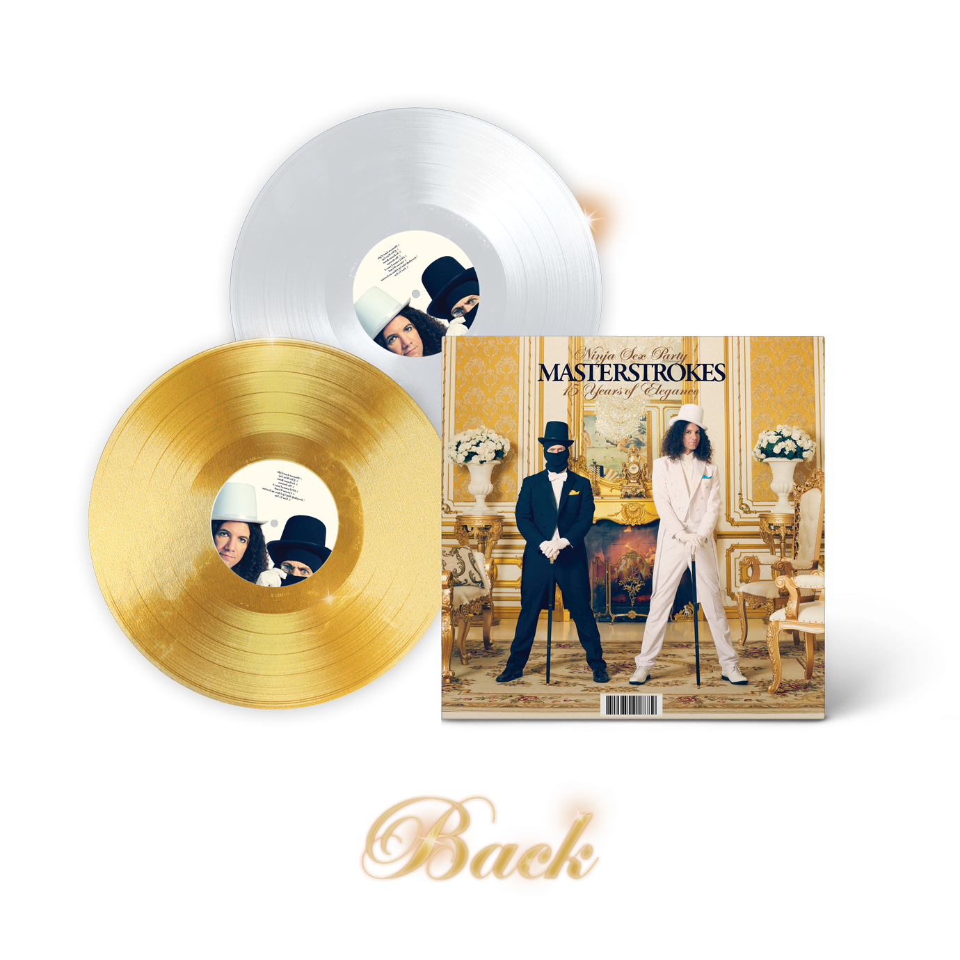 Masterstrokes: 15 Years of Elegance - Double LP - White/Gold Masterstrokes: 15 Years of Elegance - Double LP - White/Gold