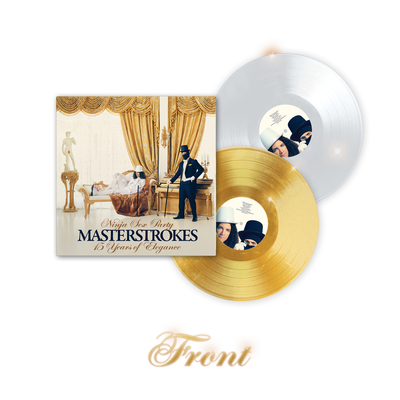 Masterstrokes: 15 Years of Elegance - Double LP - White/Gold - *PRE-ORDER*