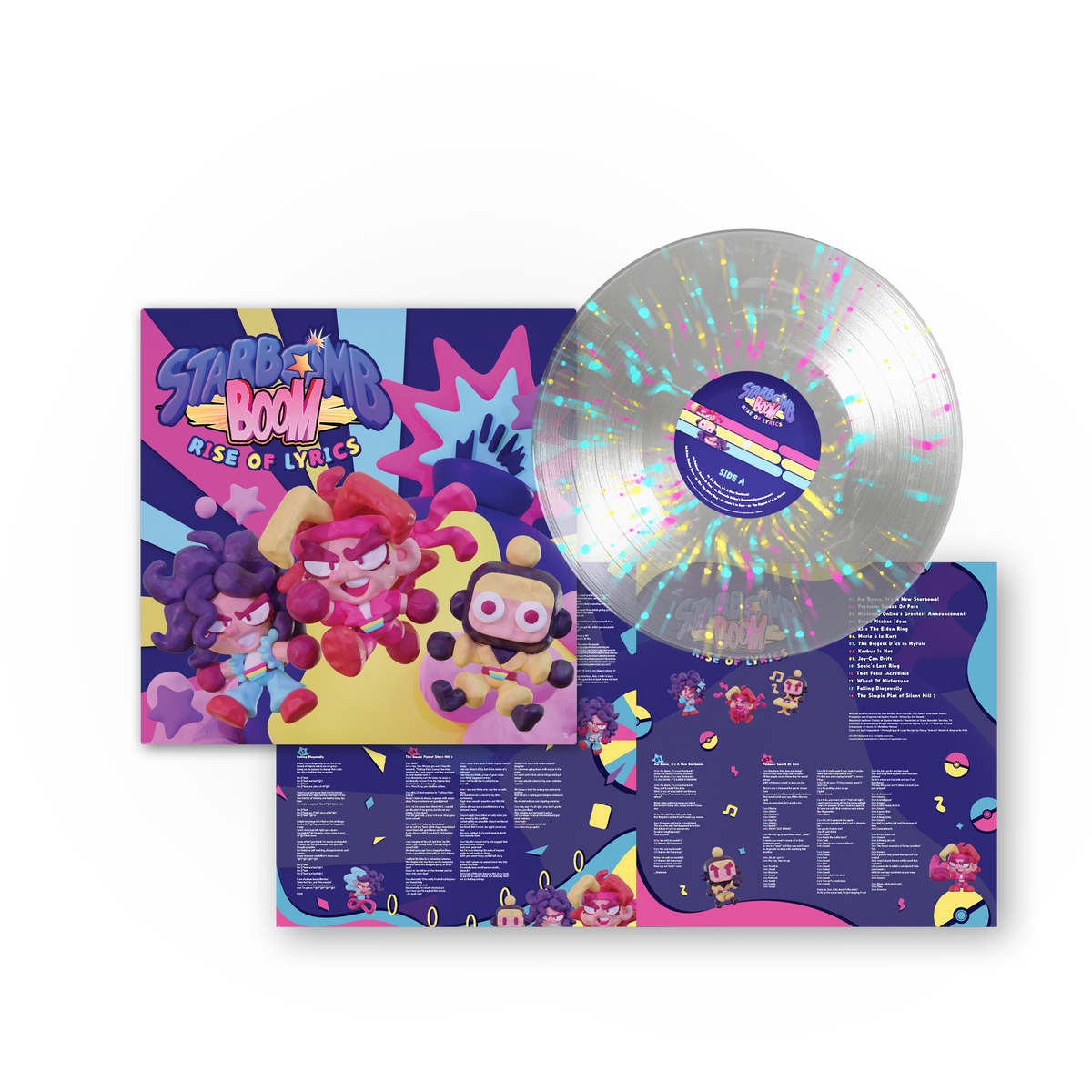Starbomb Boom: Rise of Lyrics Vinyl