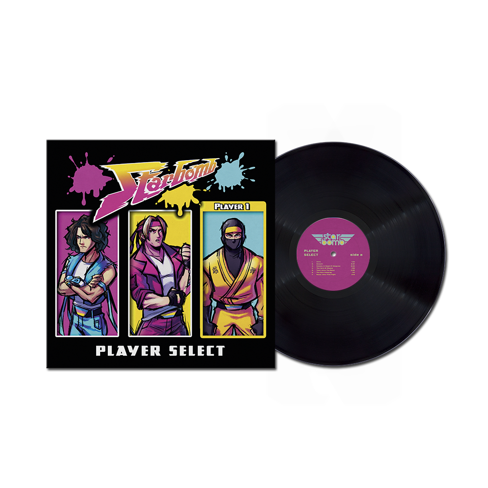 starbomb the simple plot of metal gear solid Player Select - Vinyl