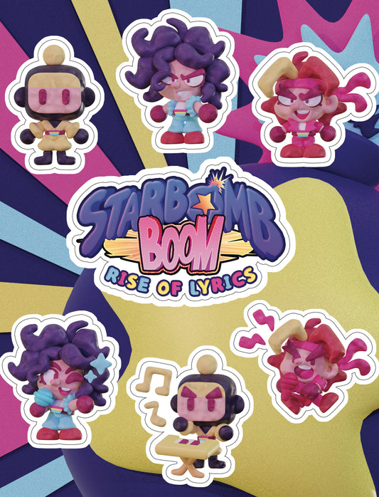 Starbomb Boom Sticker Sheet *PRE-ORDER*