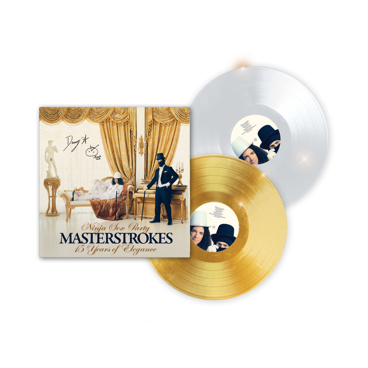 Masterstrokes: 15 Years of Elegance - Double LP - White/Gold